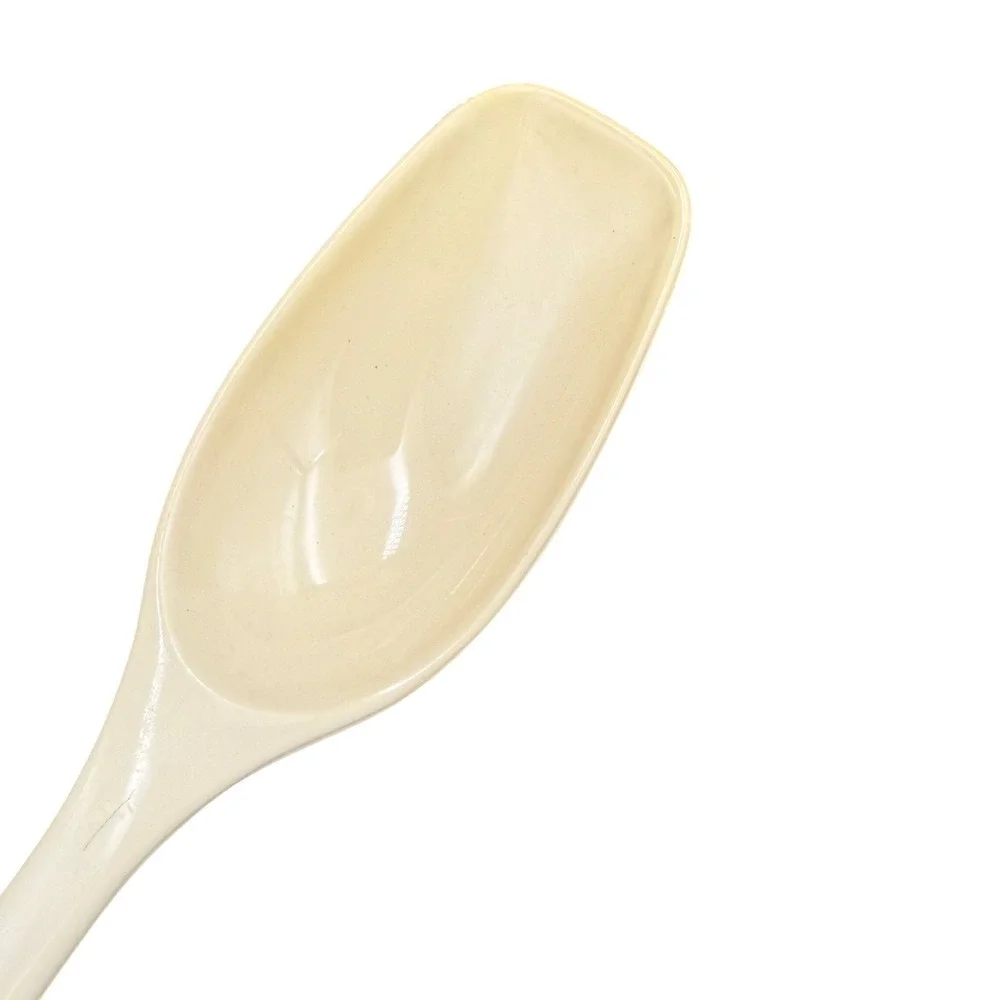 Vintage Foley Nylon Mixing Spoon Almond Beige Plastic Kitchen Utensil USA